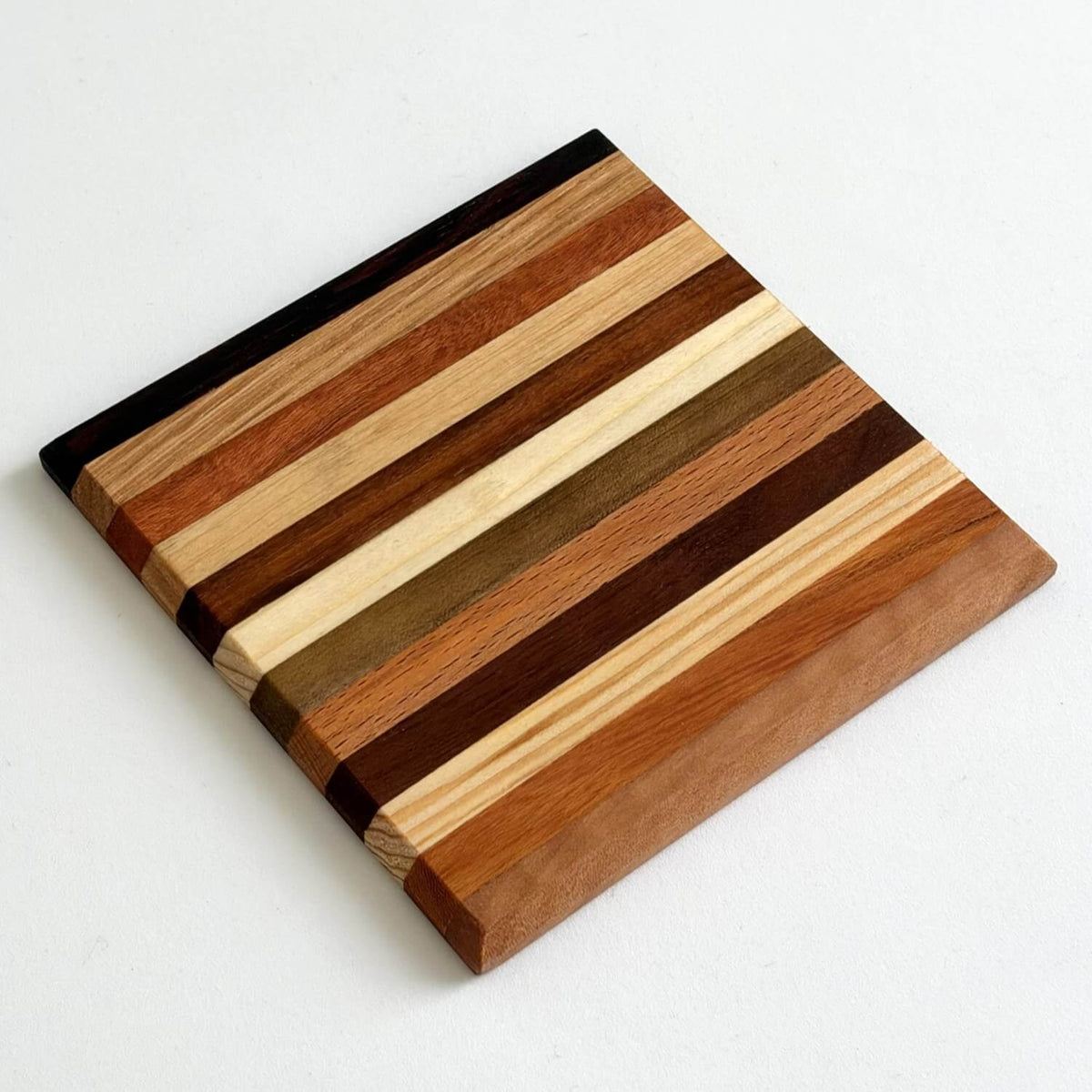 Yosegi-Zaiku Japanese Marquetry Wooden Coasters | Hand Made