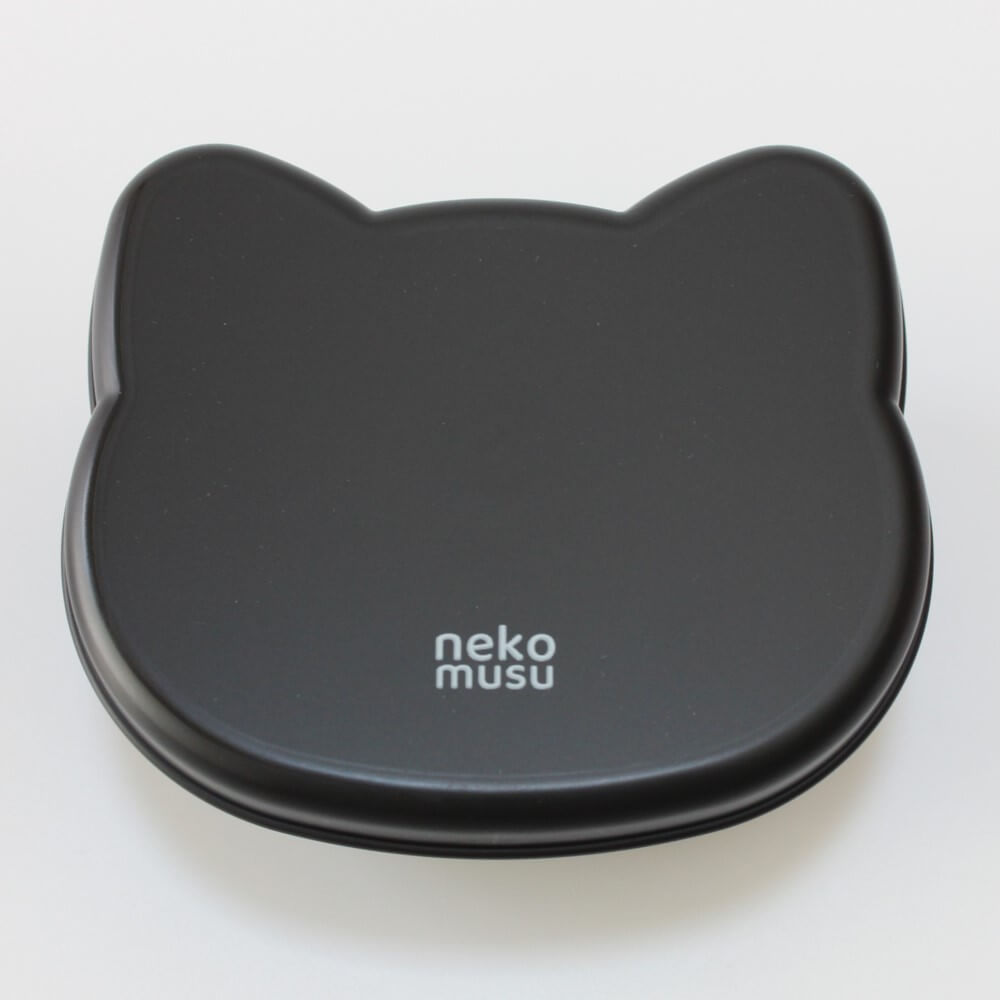 black cat onigiri bento case mould top