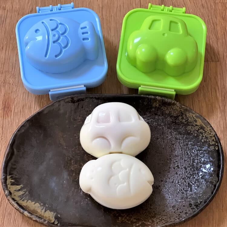 Egg Moulds Car and Fish Shapes