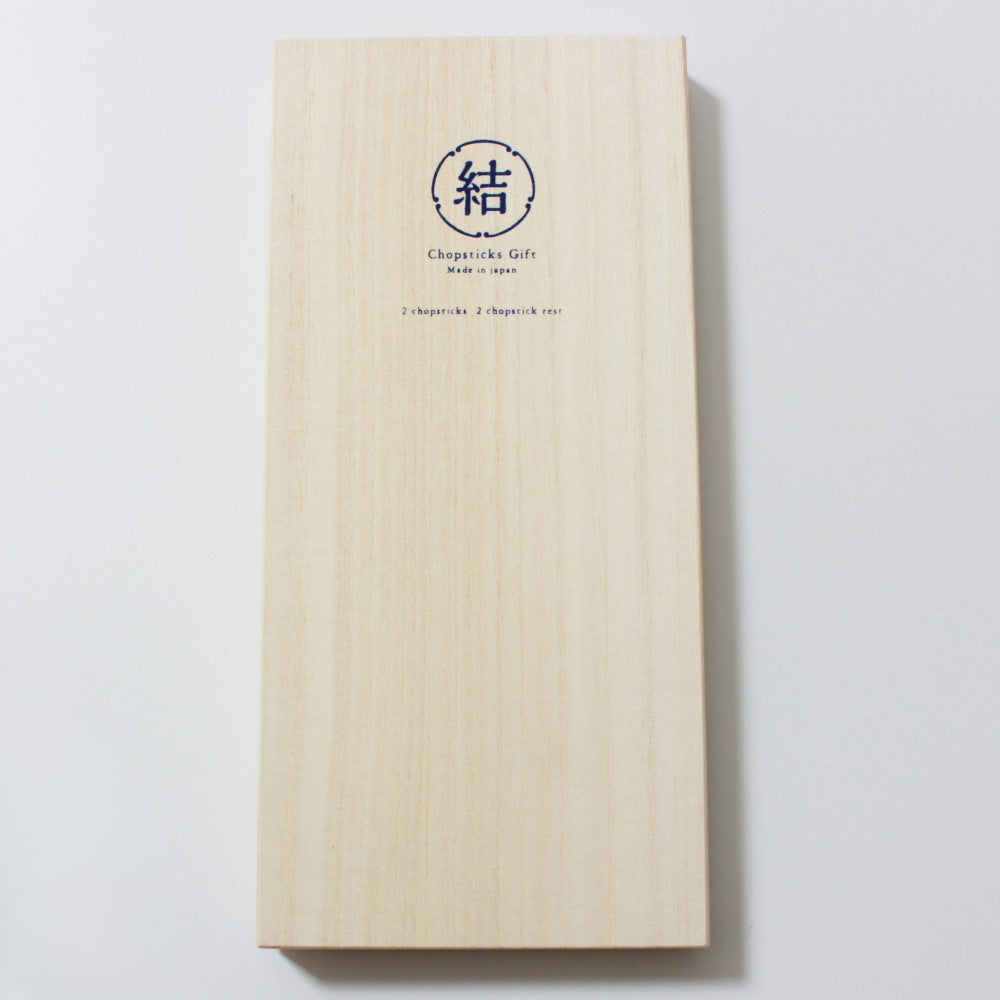 chopsticks set outer wood gift box