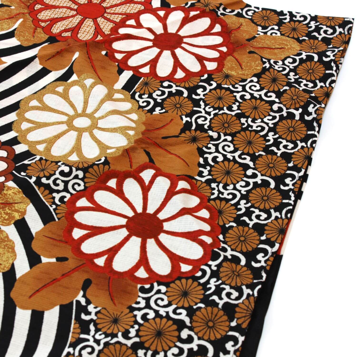 Setsugekka Kimono Chrysanthemum and Flowing Water Furoshiki Wrapping Cloth | 120cm