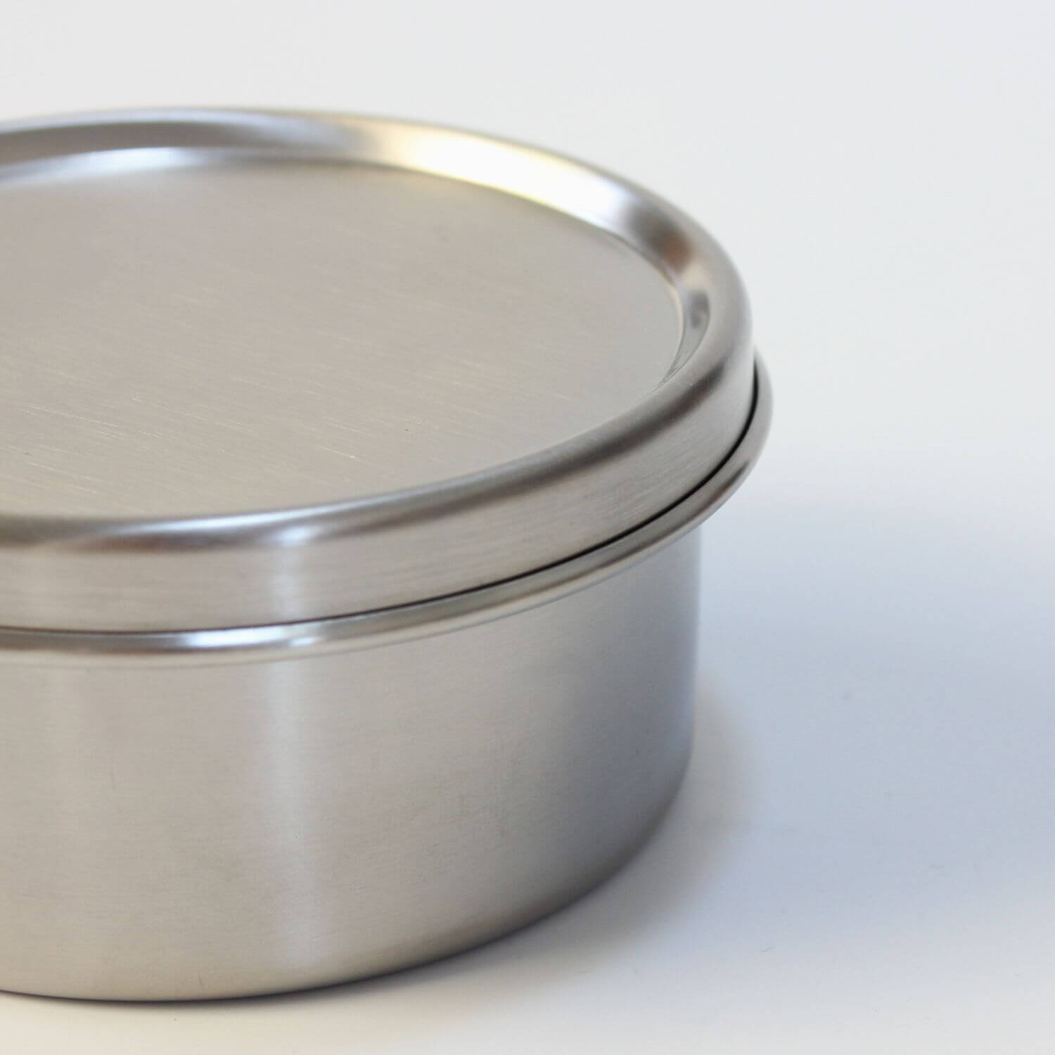 Stainless Steel Round 1 Tier Bento Box | Made in Tsubame Sanjo Japan