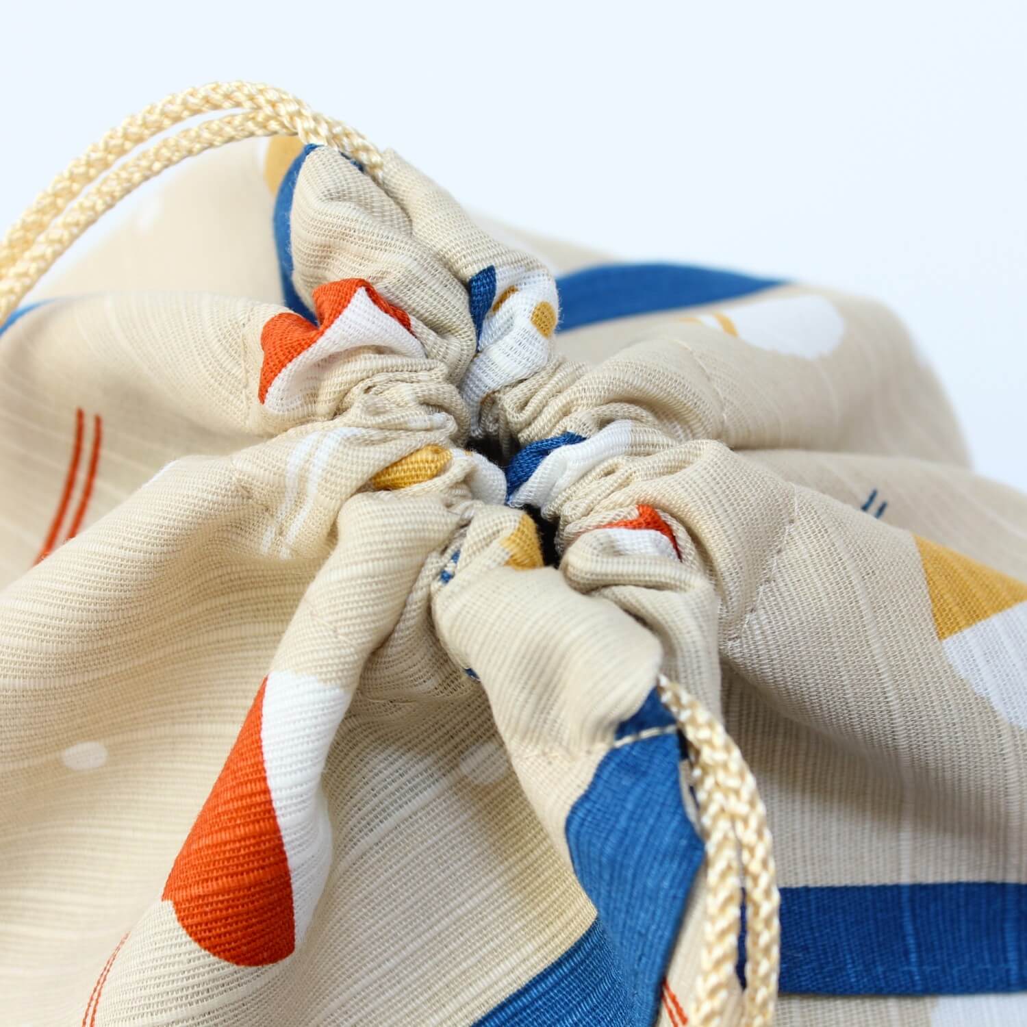 Hamamonyo Rice Bowls Kinchaku Bento Lunch Bag