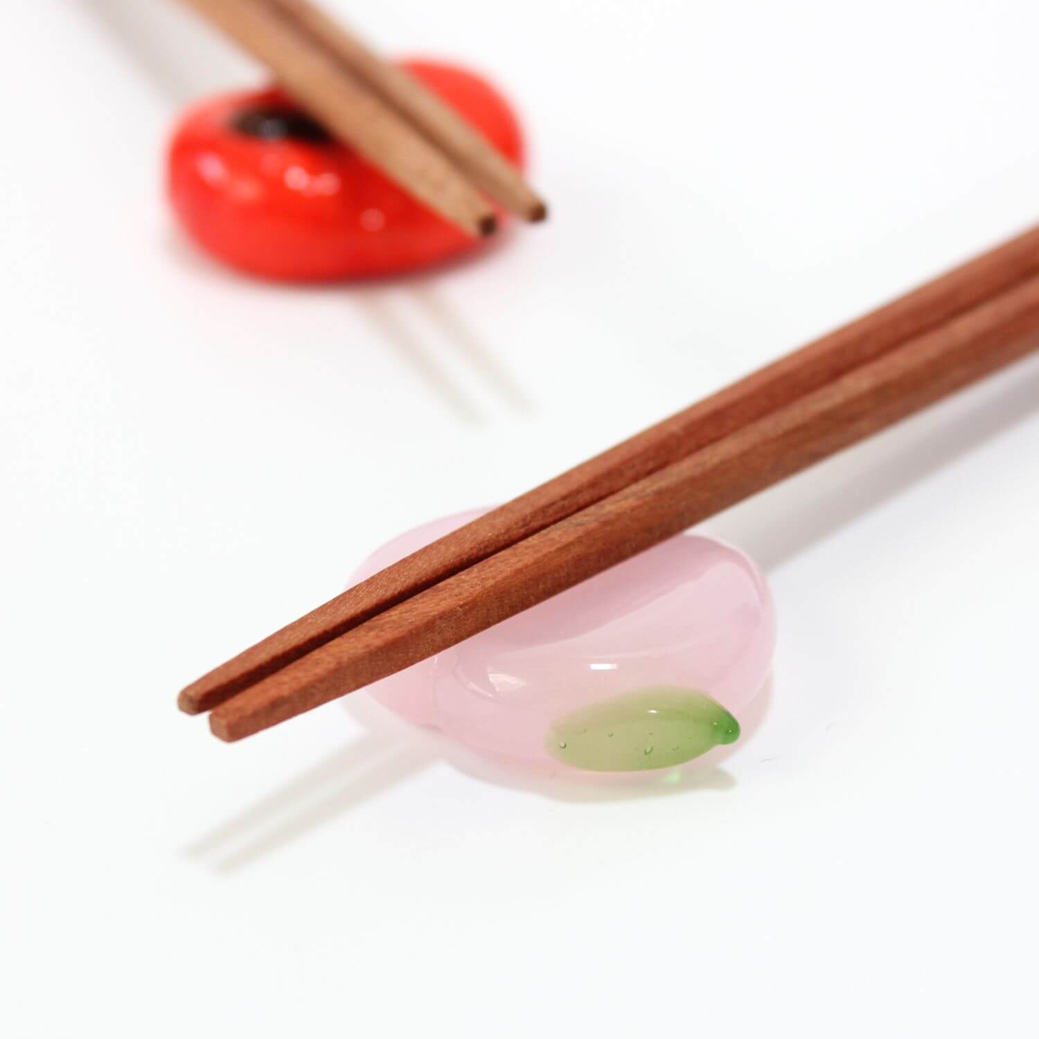 Tetoca Mandarin and Peach Chopsticks Gift Set | Wooden Hand Made