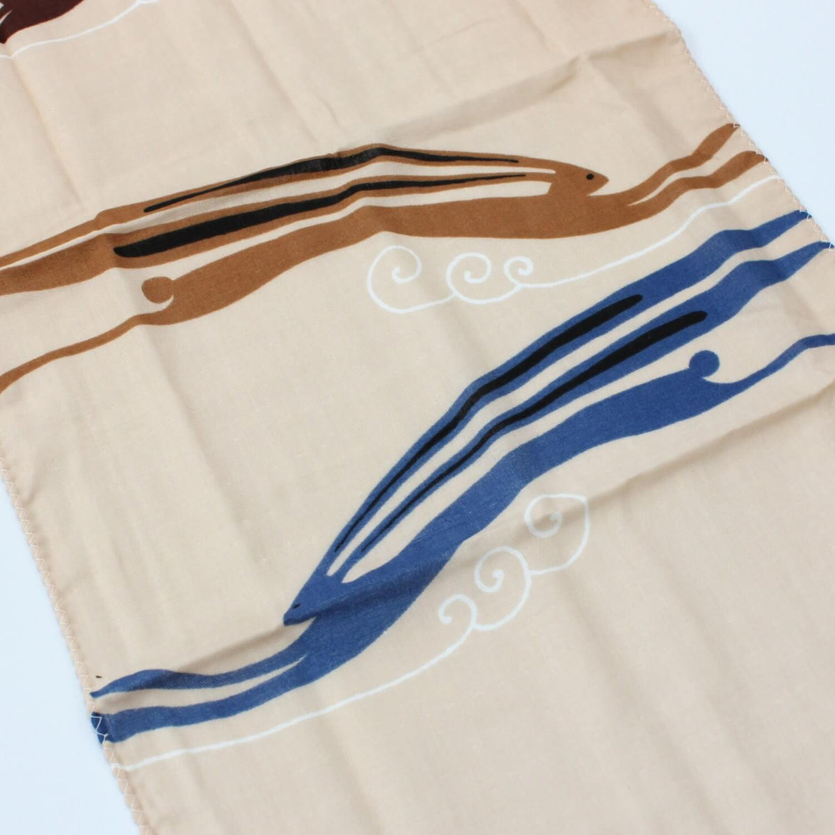 Yamamotojin Double Gauze Tenugui Rabbit Wave