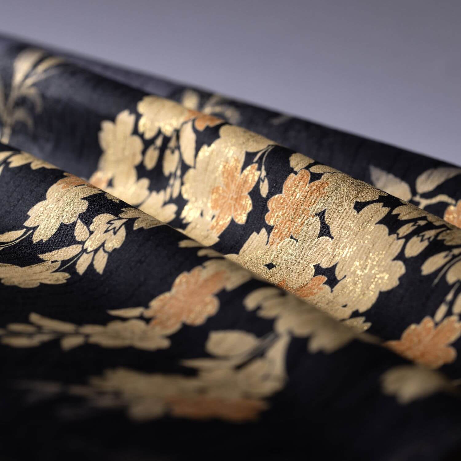 Setsugekka Octogonal Bon Sakura Furoshiki Wrapping Cloth | 58cm