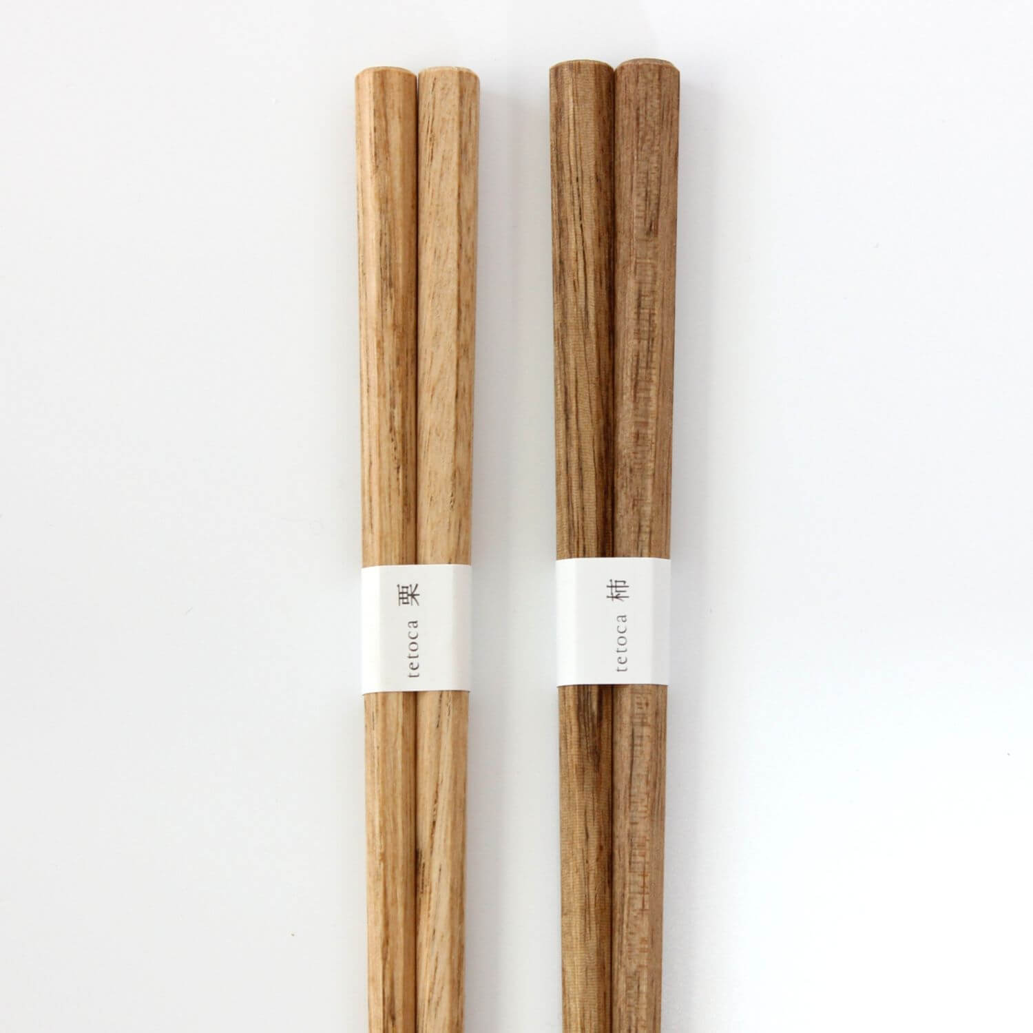 Tetoca Chestnut and Persimmon Chopsticks Gift Set | Wooden Hand Made