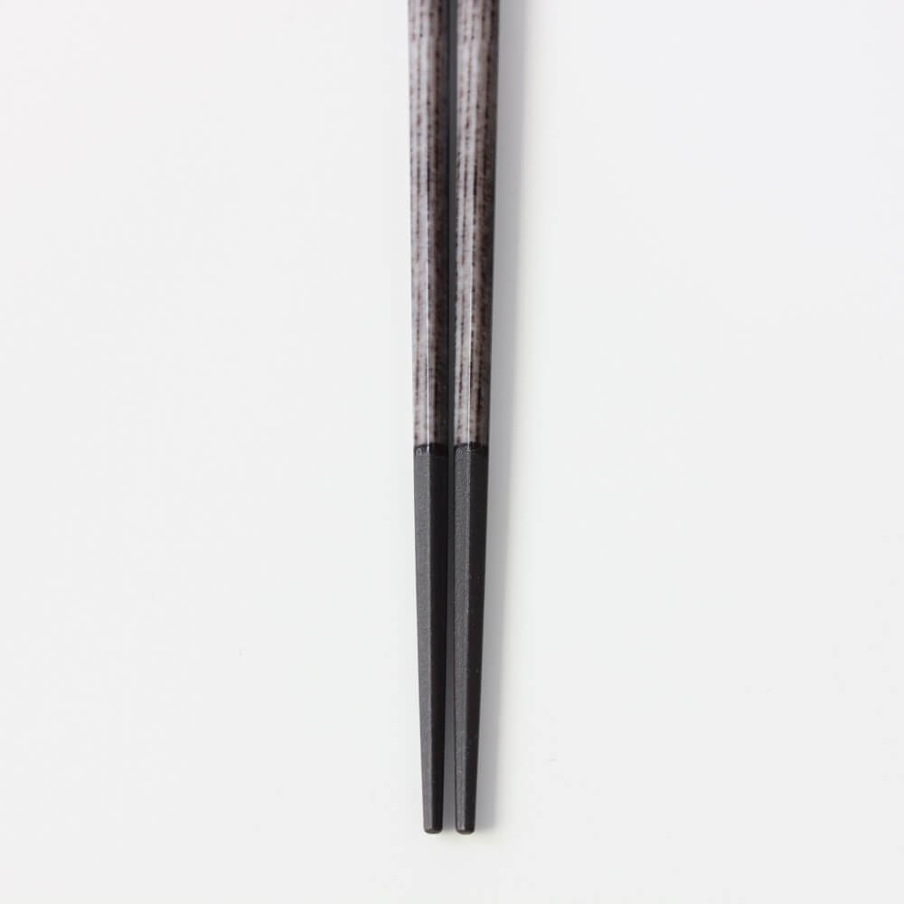close up tips antique grey resin chopsticks