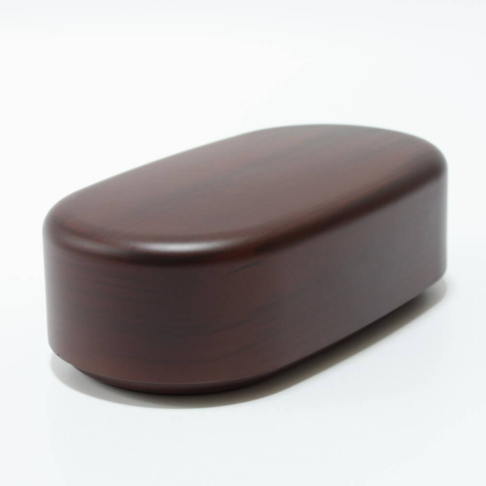compacted oval tochi bento box