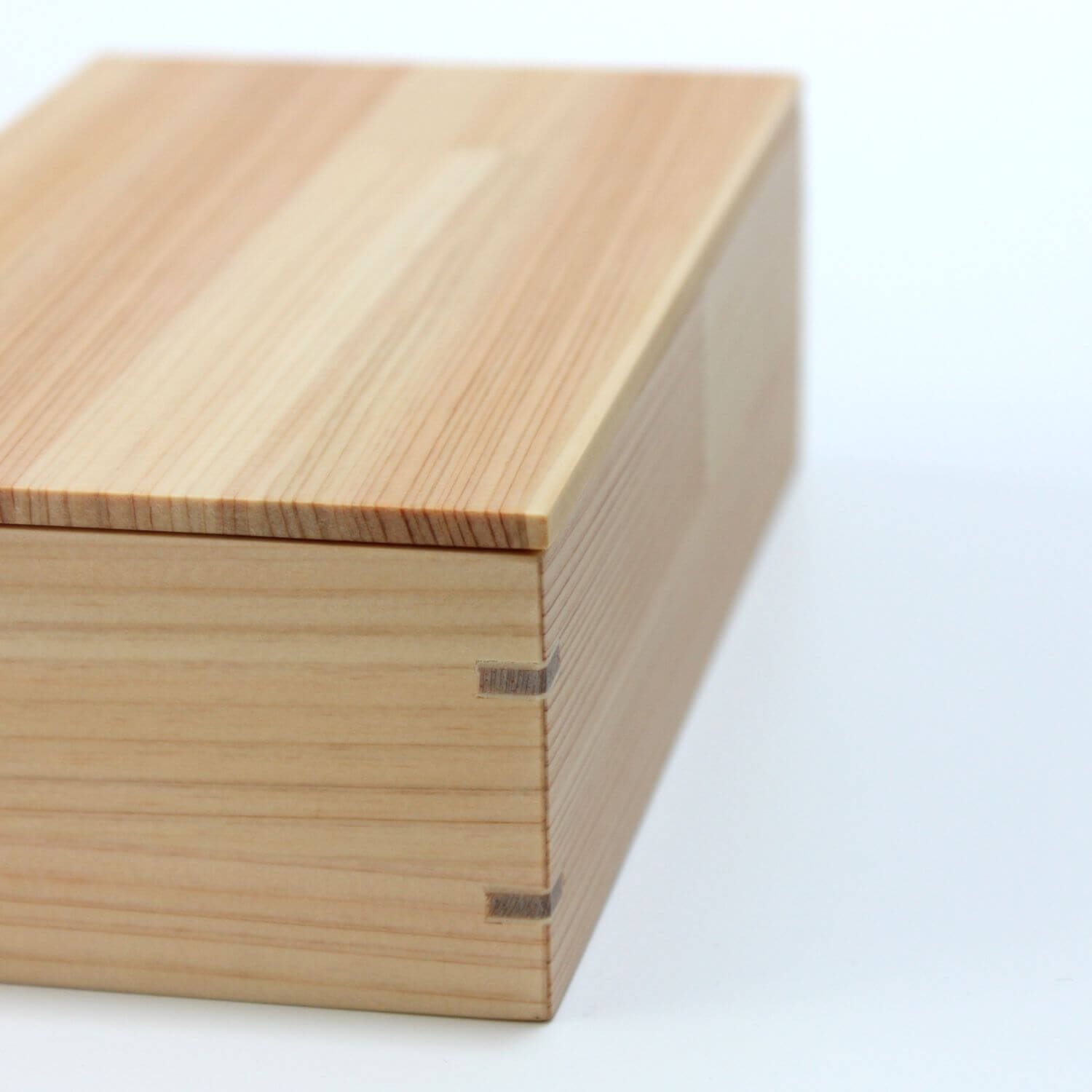 Kishu Hinoki Rectangle 1 Tier Wood Bento Box | Japanese Cypress