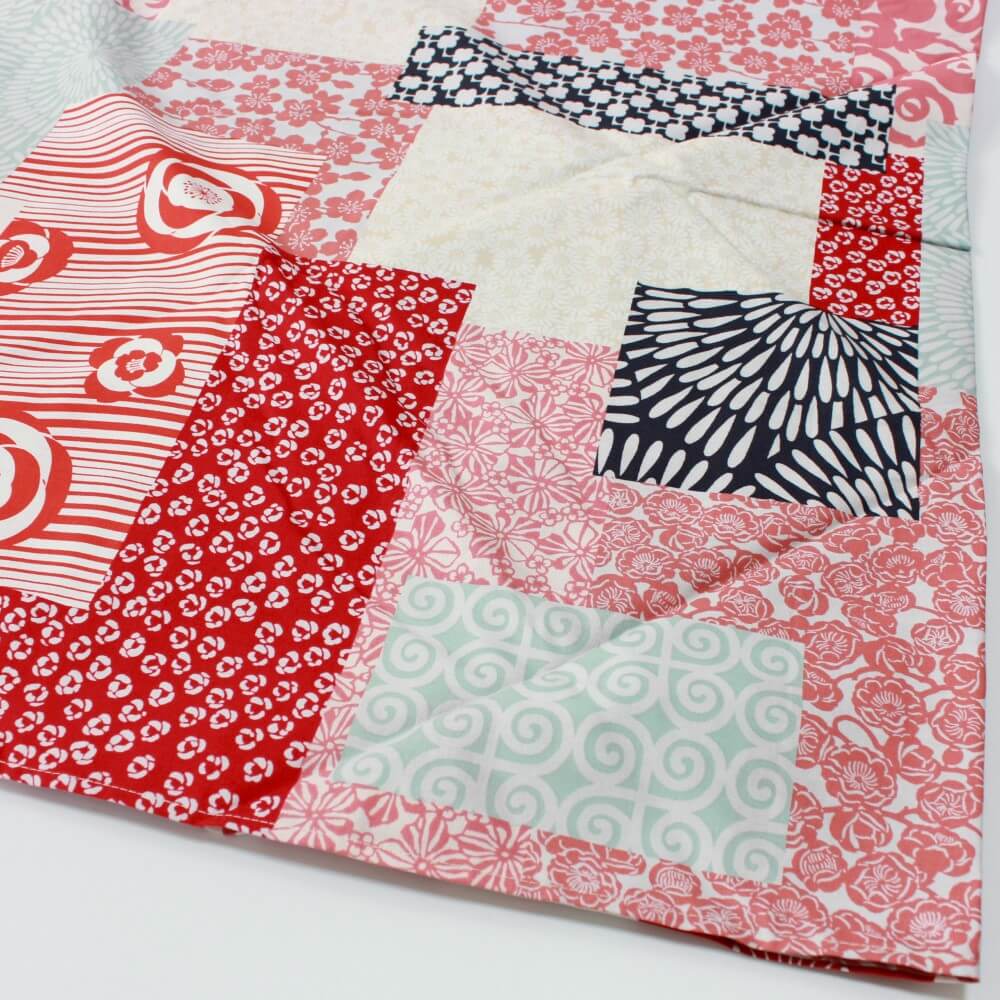 corner of hanazukushi haregi tsutsumi furoshiki 150cm