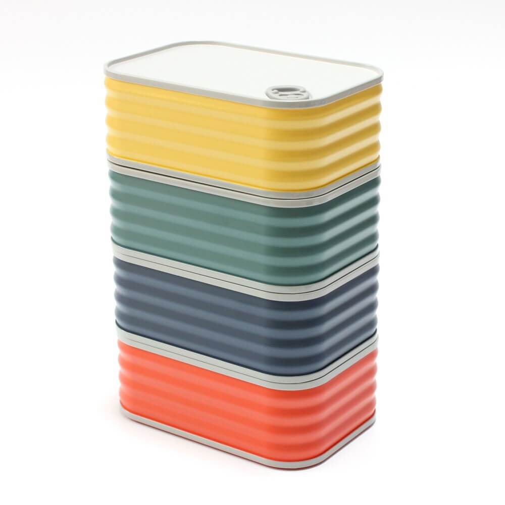 eatcan bento boxes stacked