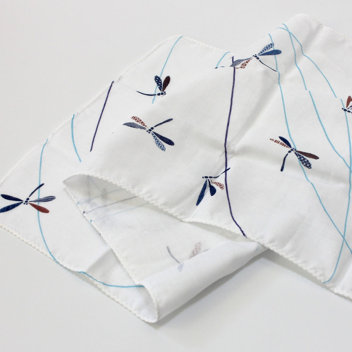 Yamamotojin Double Gauze Tenugui Dragonfly