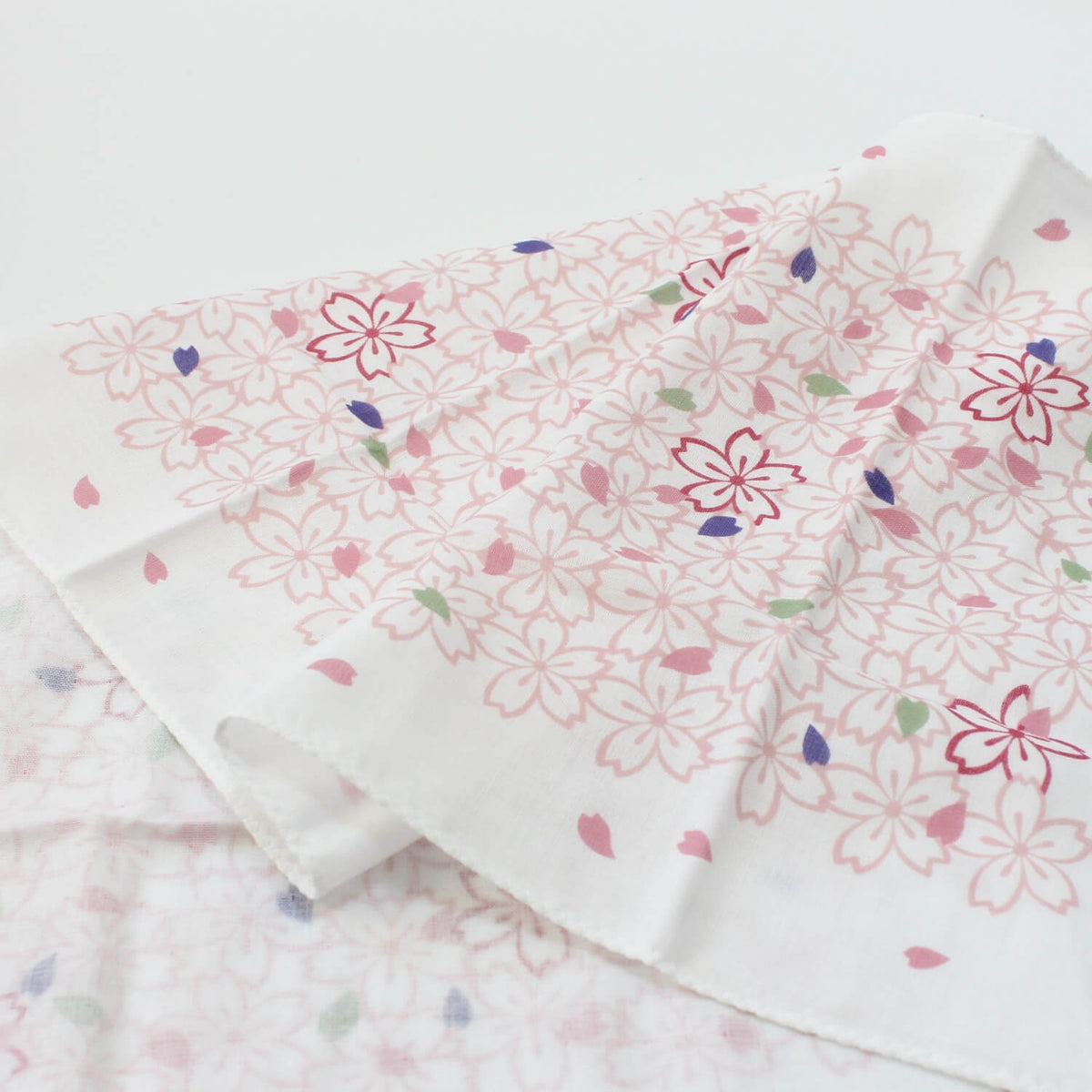 Yamamotojin Double Gauze Tenugui Sakura Cherry Blossoms