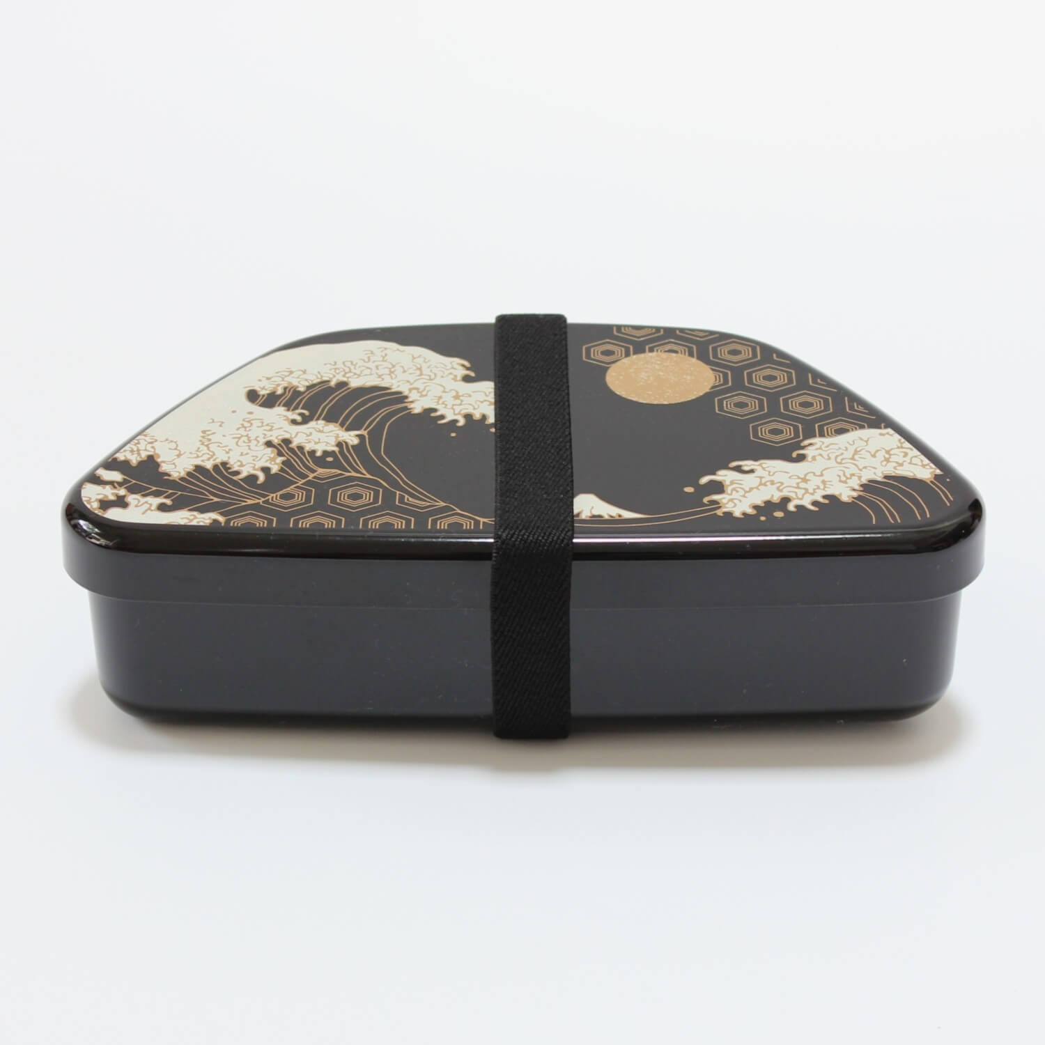 Fuji Onigiri 1 Tier Bento Box | 460ml capacity | Gold Print Lid