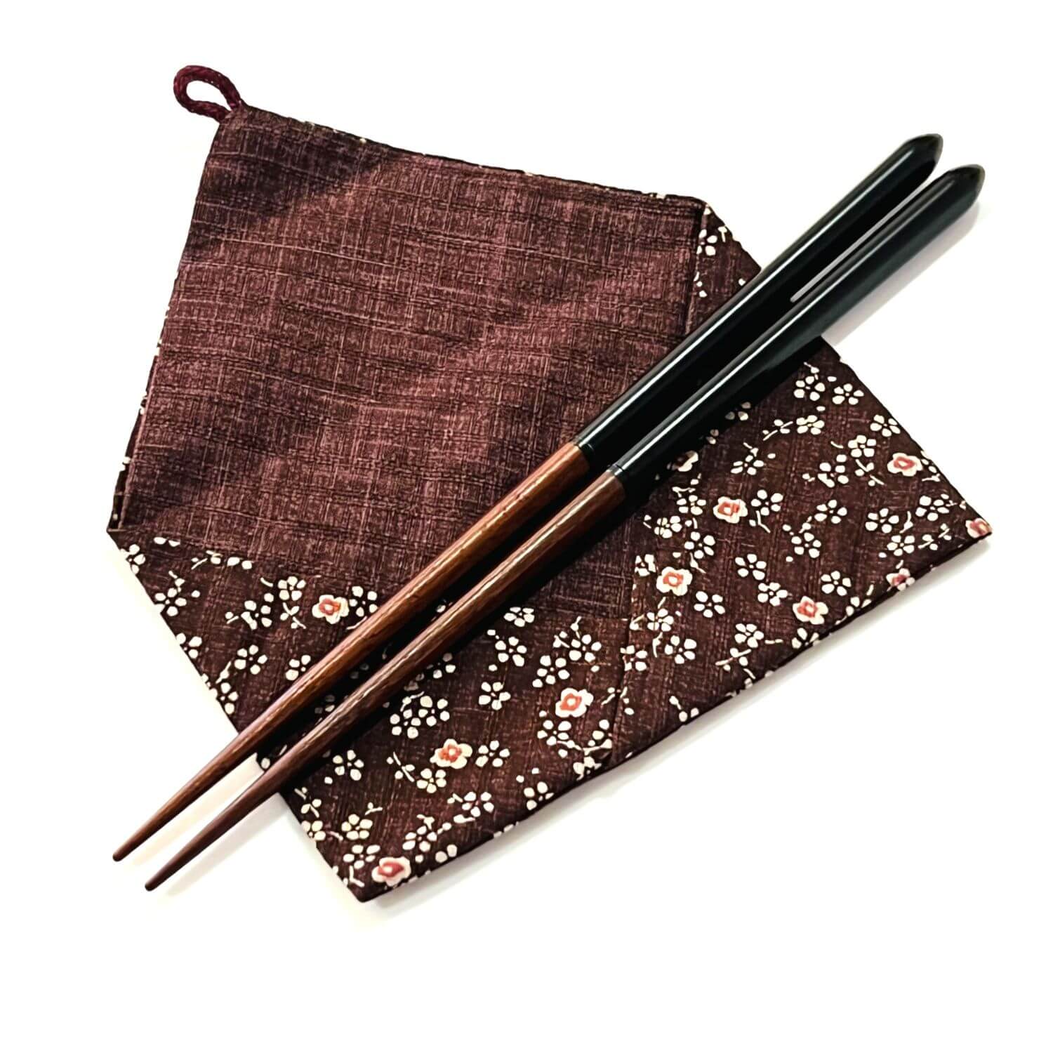full length of detachable chopsticks put together