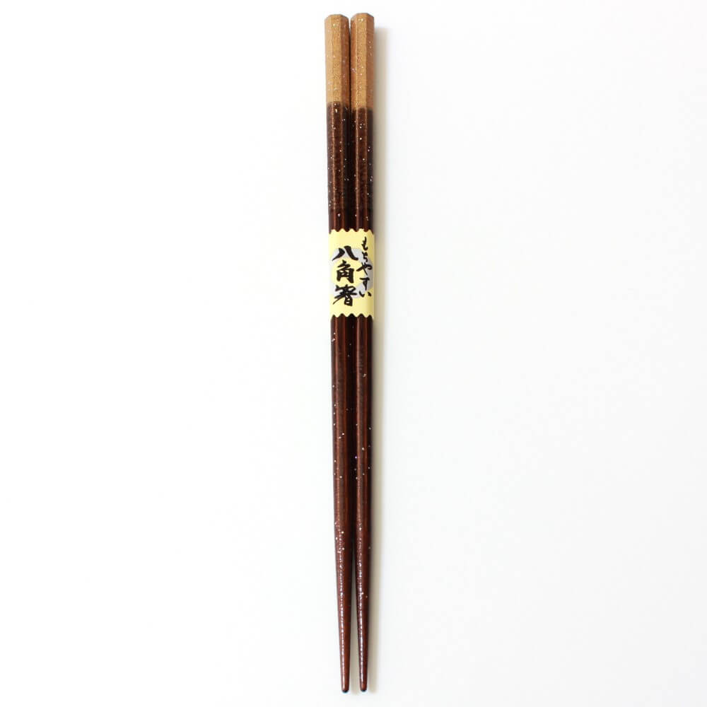 Seiza Chopsticks | Brown, Red | Dishwasher safe, Wood, Eight Sided