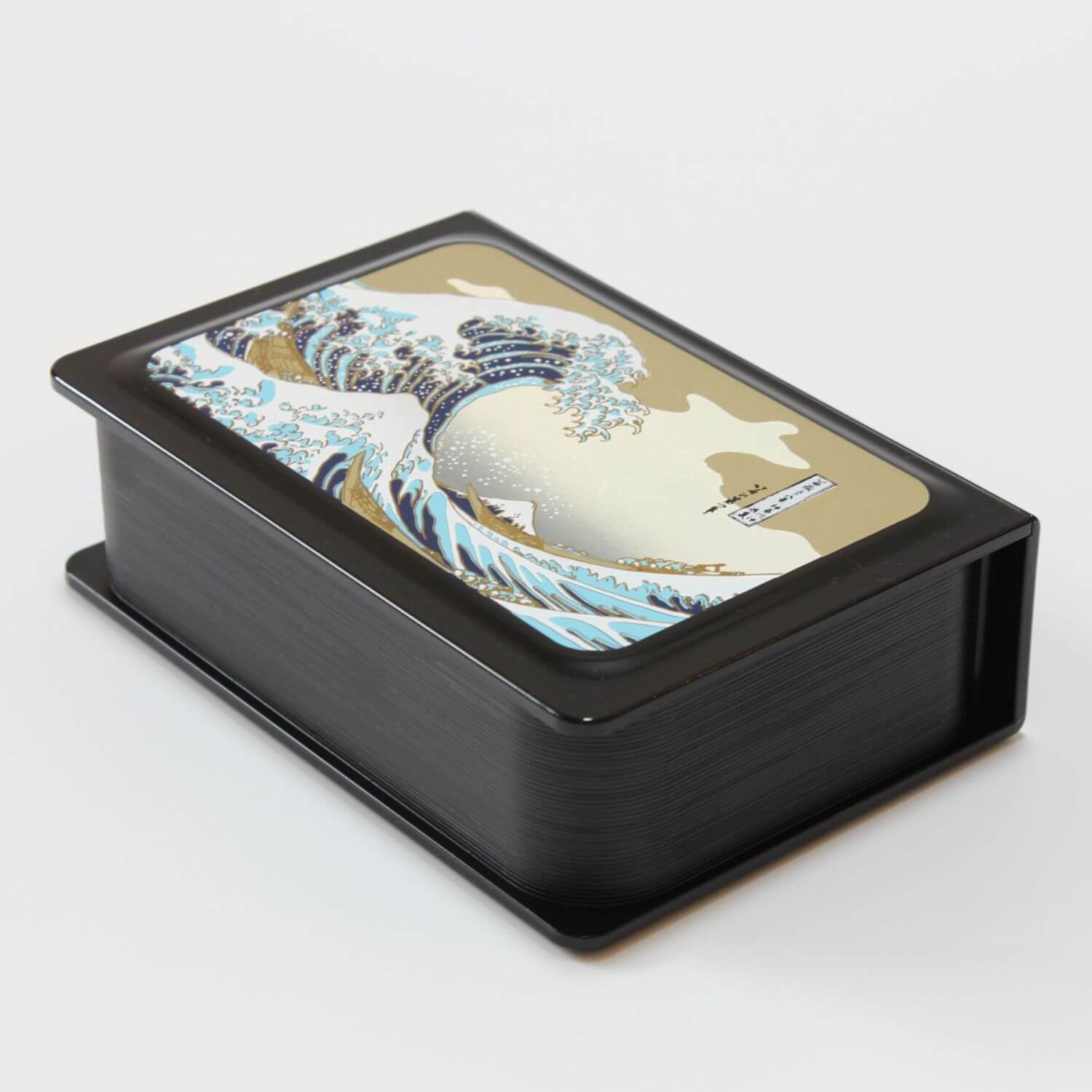 great wave book 1 tier bento box