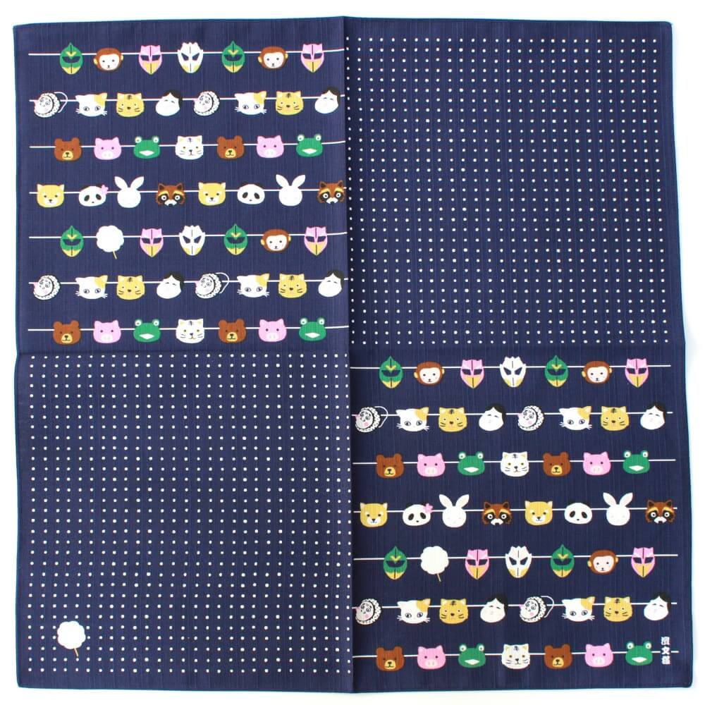 hama monyo japanese masks furoshiki 50cm