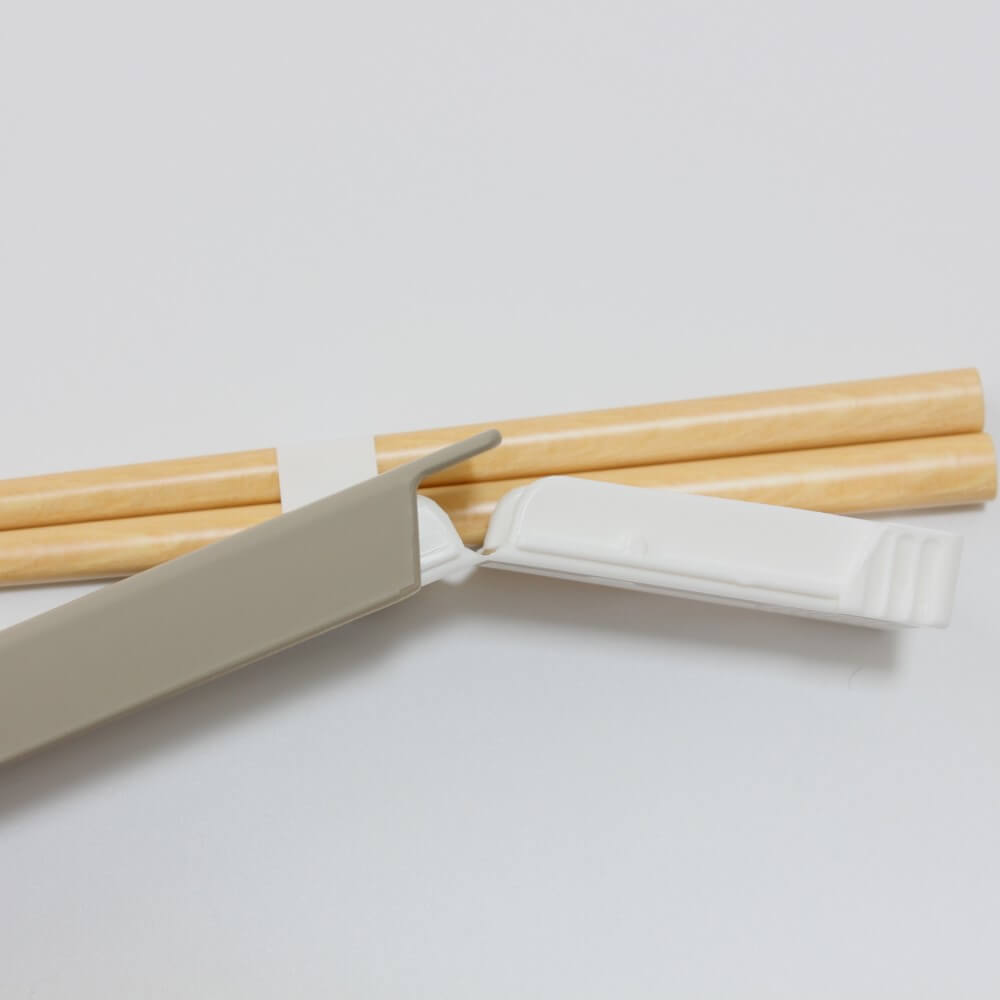 hinge grey onigiri chopsticks case