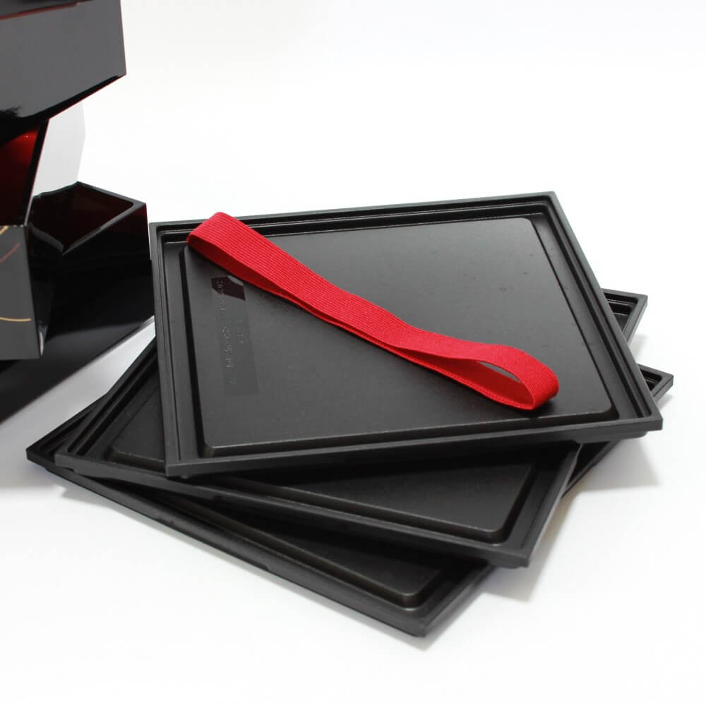 inner lids red bento band for temari jubako bento box