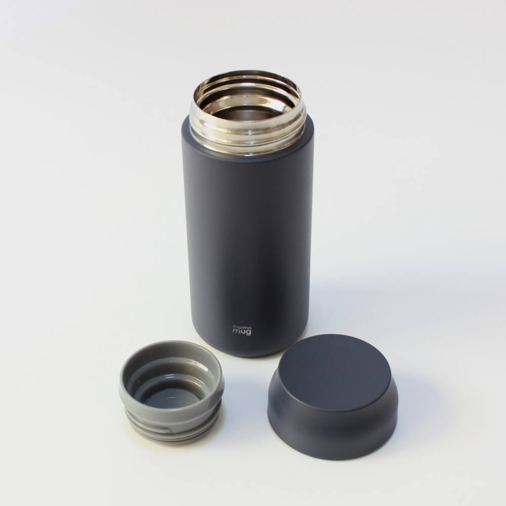 inner and outer caps removed allday thermomug navy drink bottle