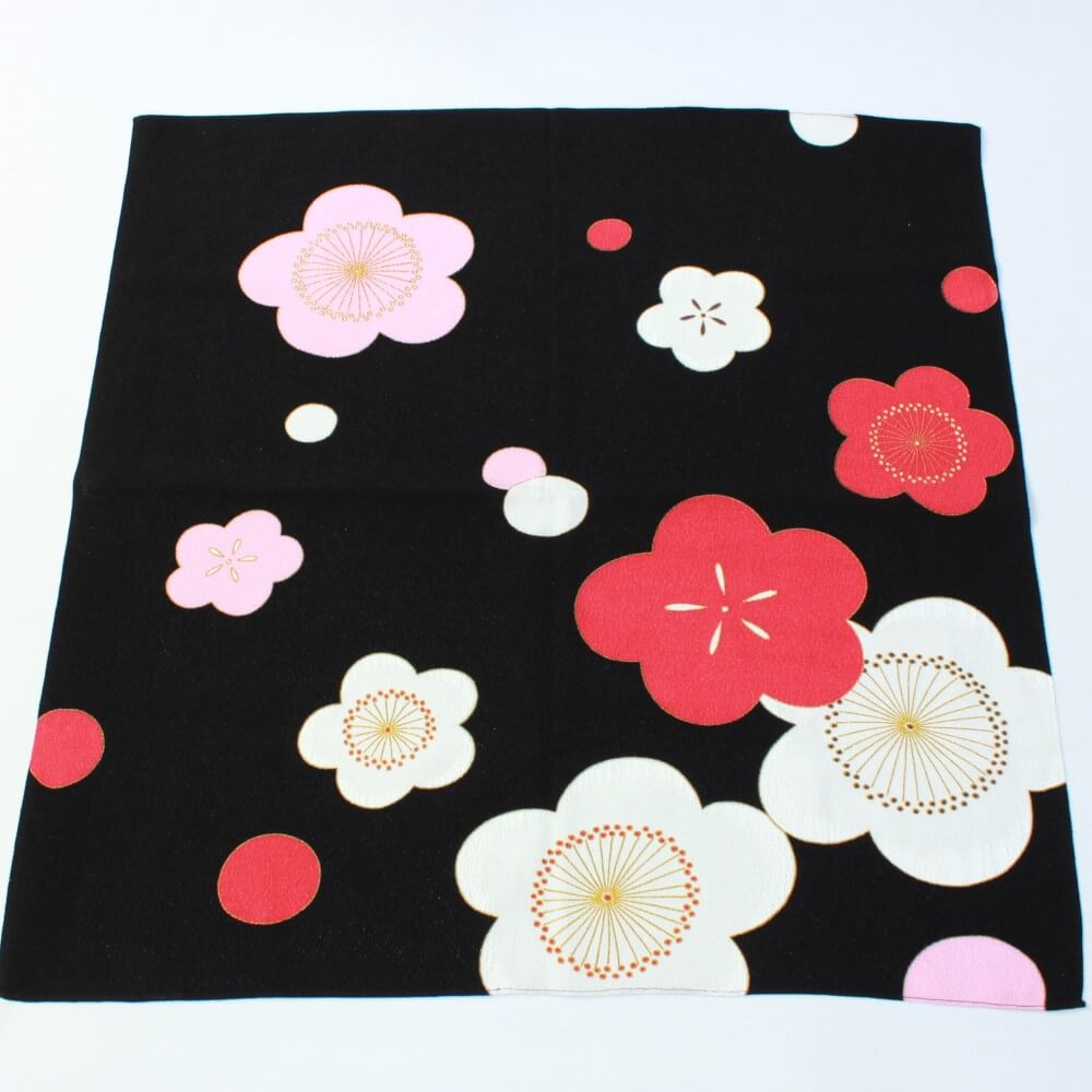 kasane ume furoshiki laid flat
