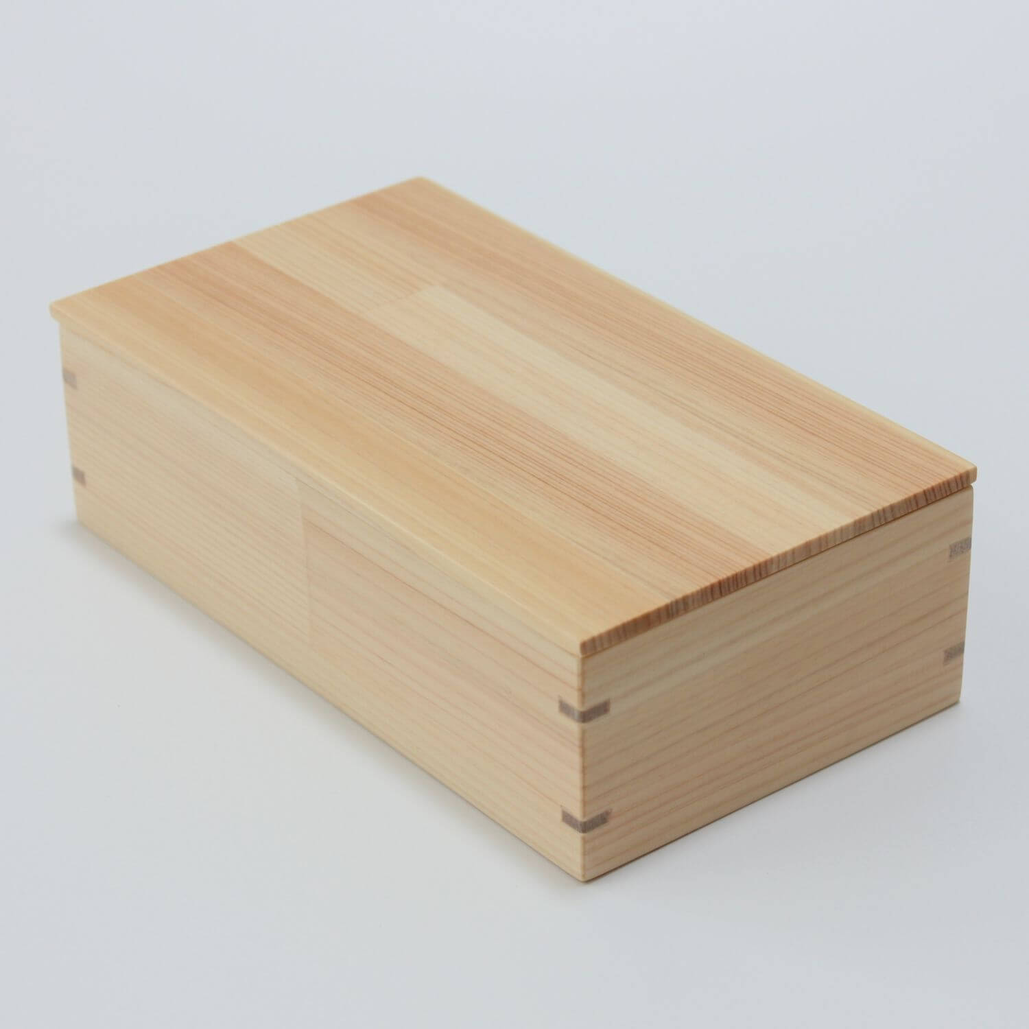 kishu hinoki rectangle 1 tier wood bento box