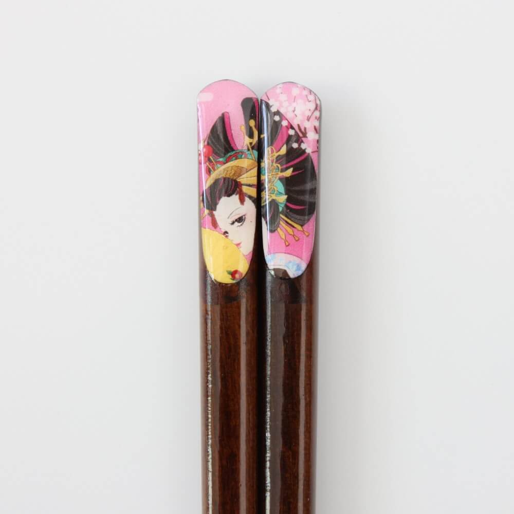 kiyohana japonesque chopsticks closeup handle