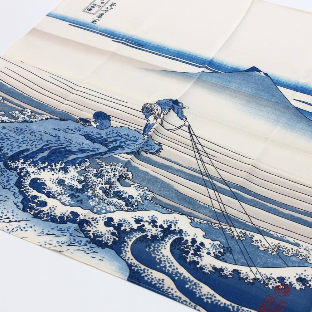 koshu kajikazawa furoshiki 48cm close up