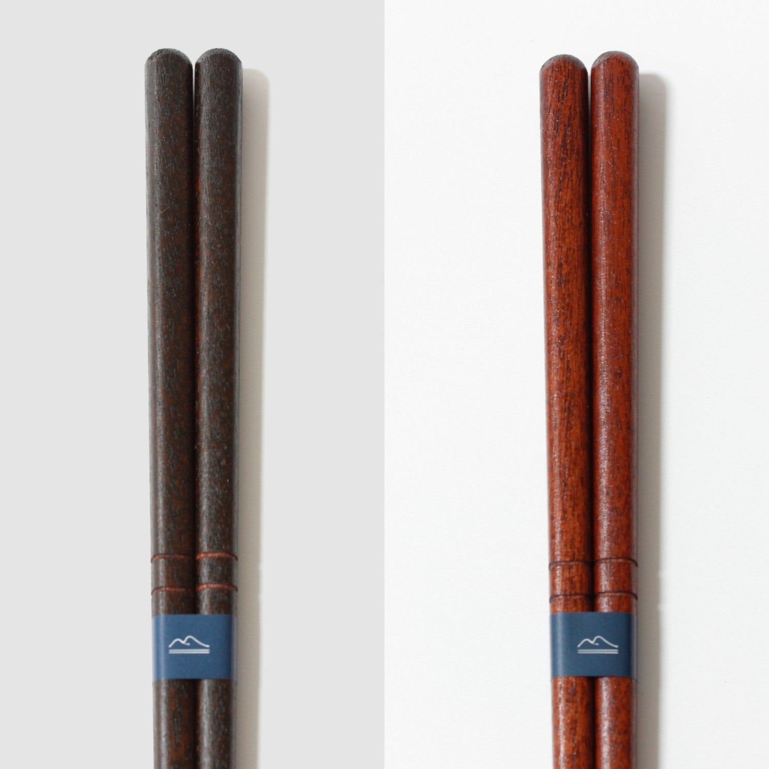 kurabi square japanese lacquered wood chopsticks closeup