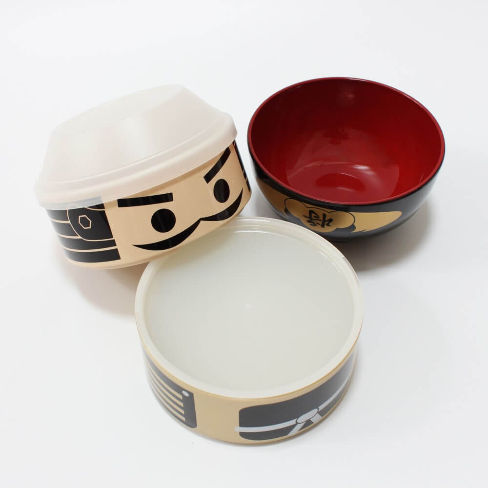 layers apart kokeshi bushou bento box