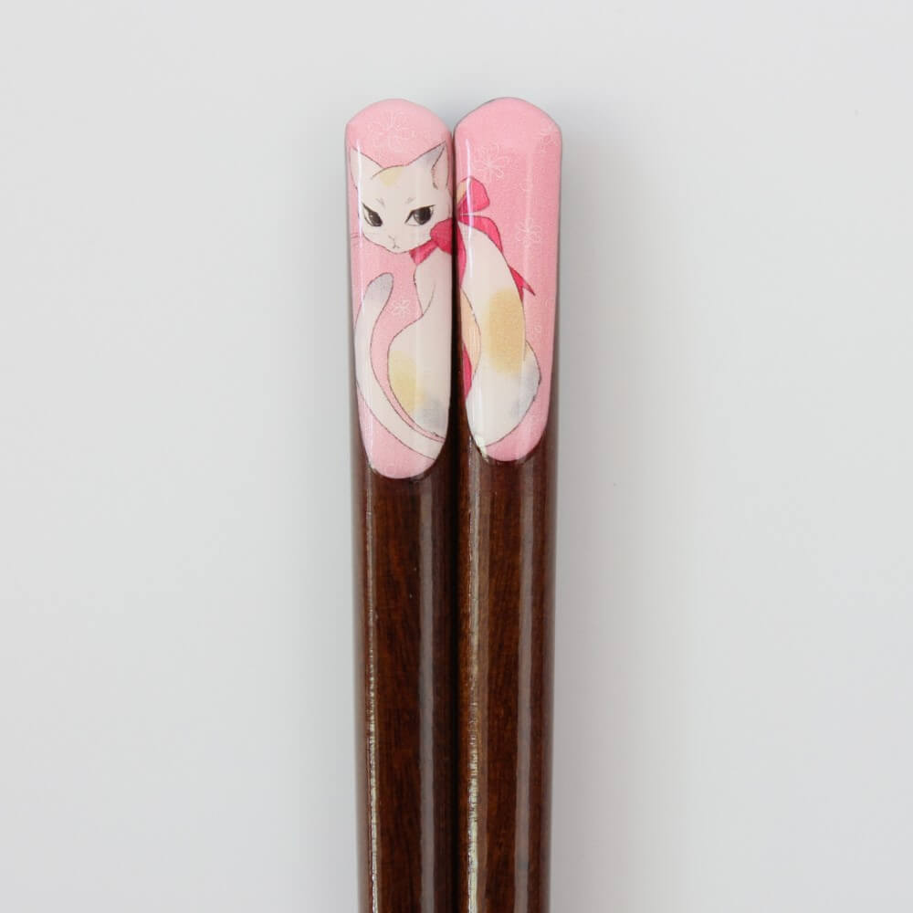 my honey japonesque chopsticks closeup handle