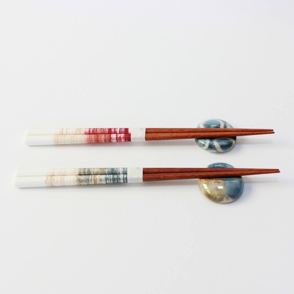 nene chopsticks pair on their rests