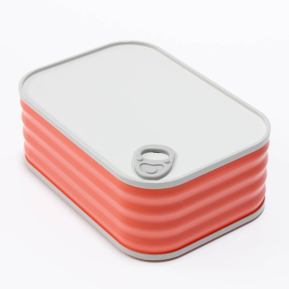 orange eatcan 1 tier bento box takenaka