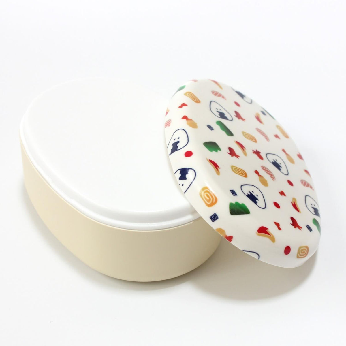 Okazu Korokoro 1 Tier Bento Box | Cloth Infused Lid