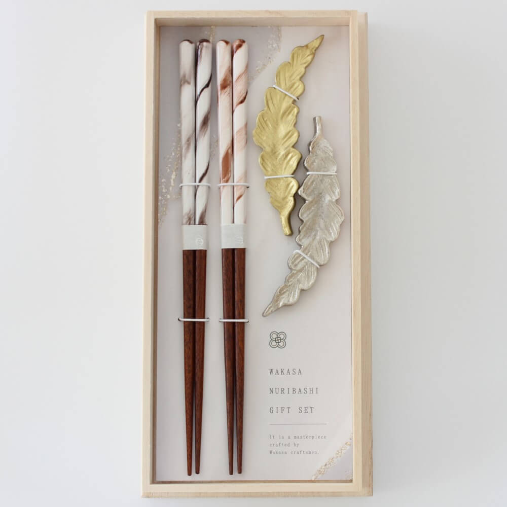 rukkora wood chopsticks gift set