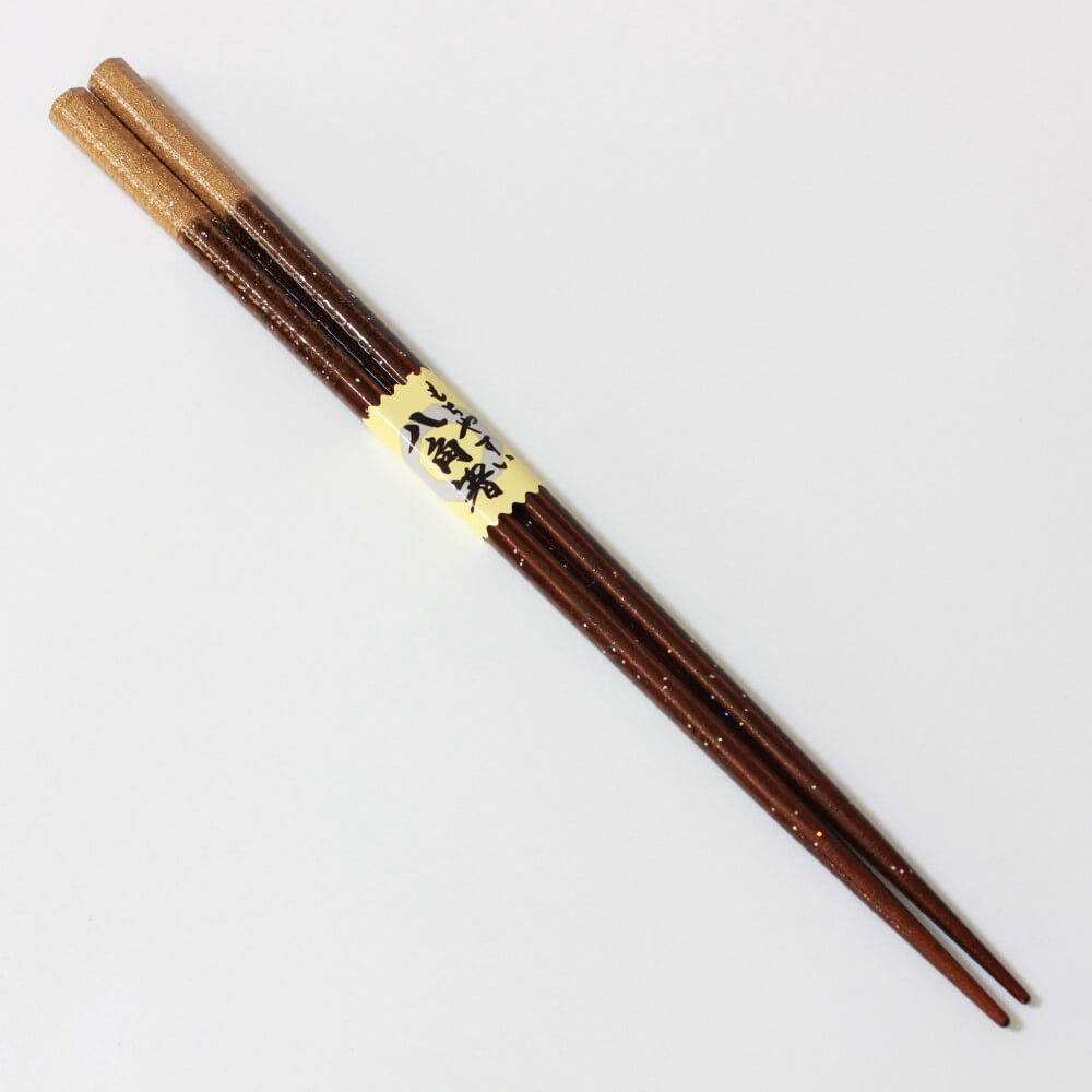 Seiza Chopsticks | Brown, Red | Dishwasher safe, Wood, Eight Sided