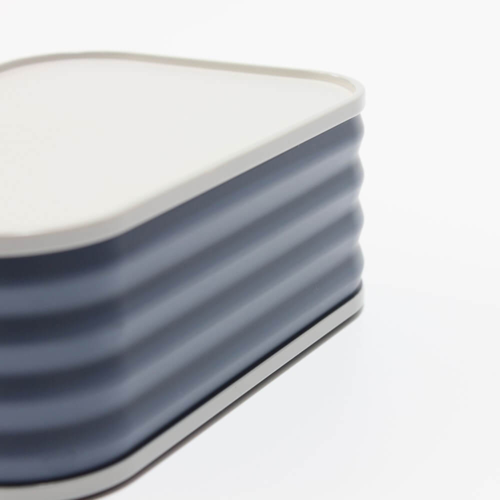 side close up shot navy eatcan bento box