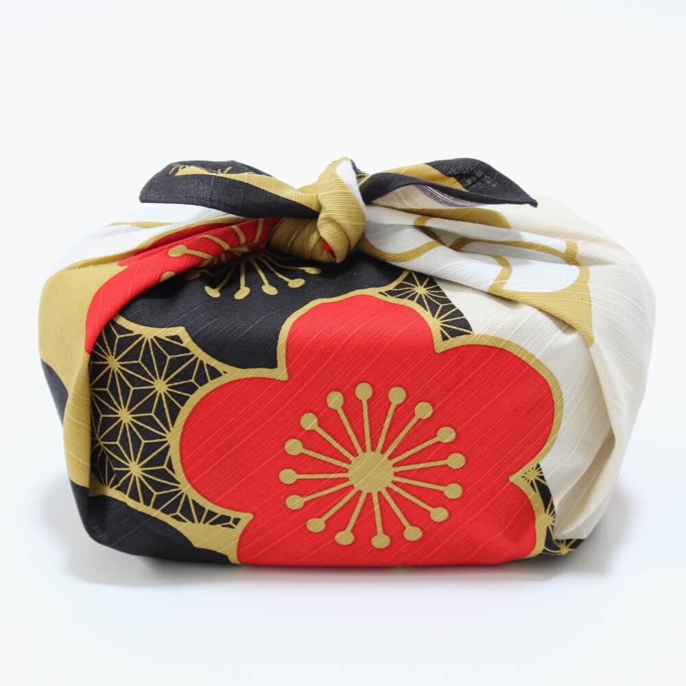 side profile ume nishiki furoshiki
