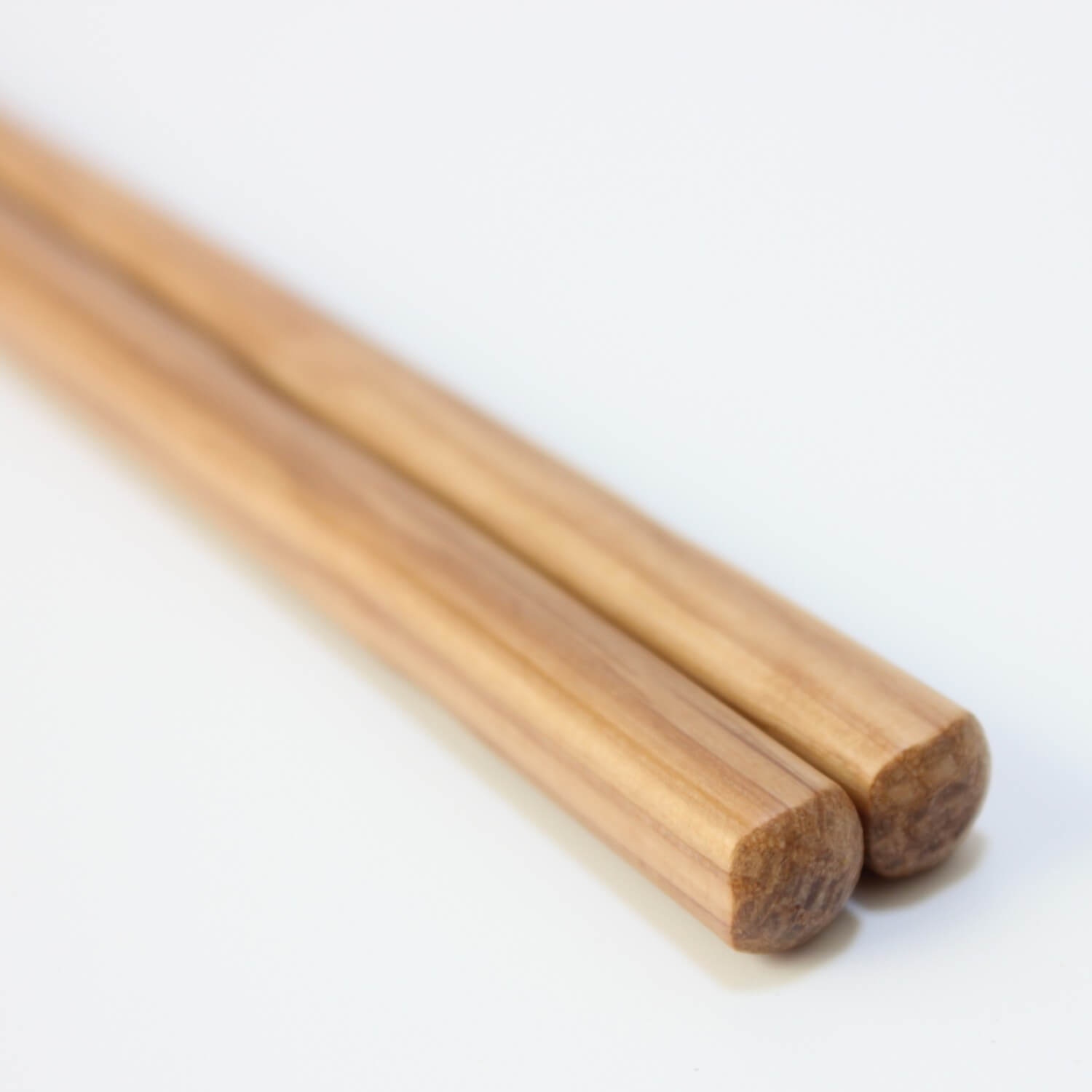 close up of koppa oak chopsticks handles