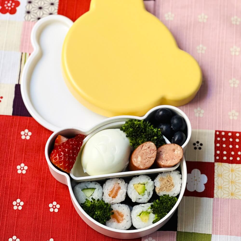 KIDS DISH Bear 1 Tier Bento Box