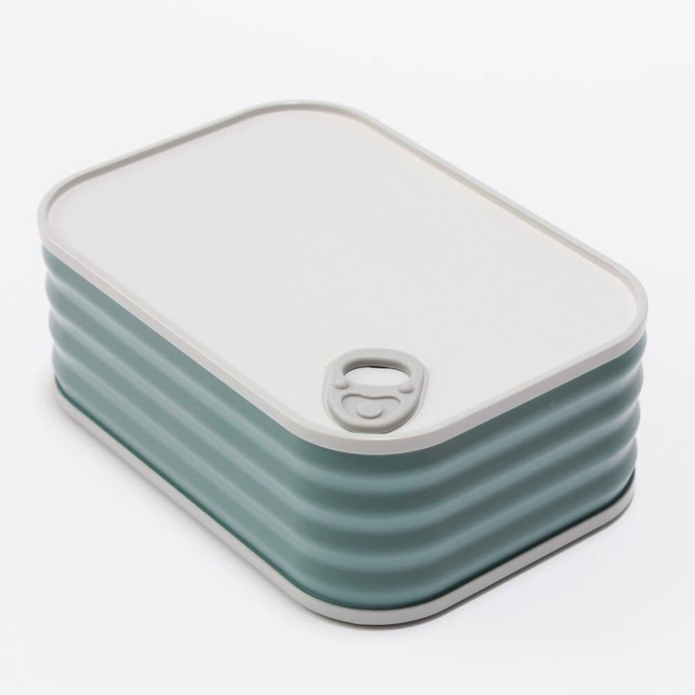 takenaka grey eatcan 1 tier bento box