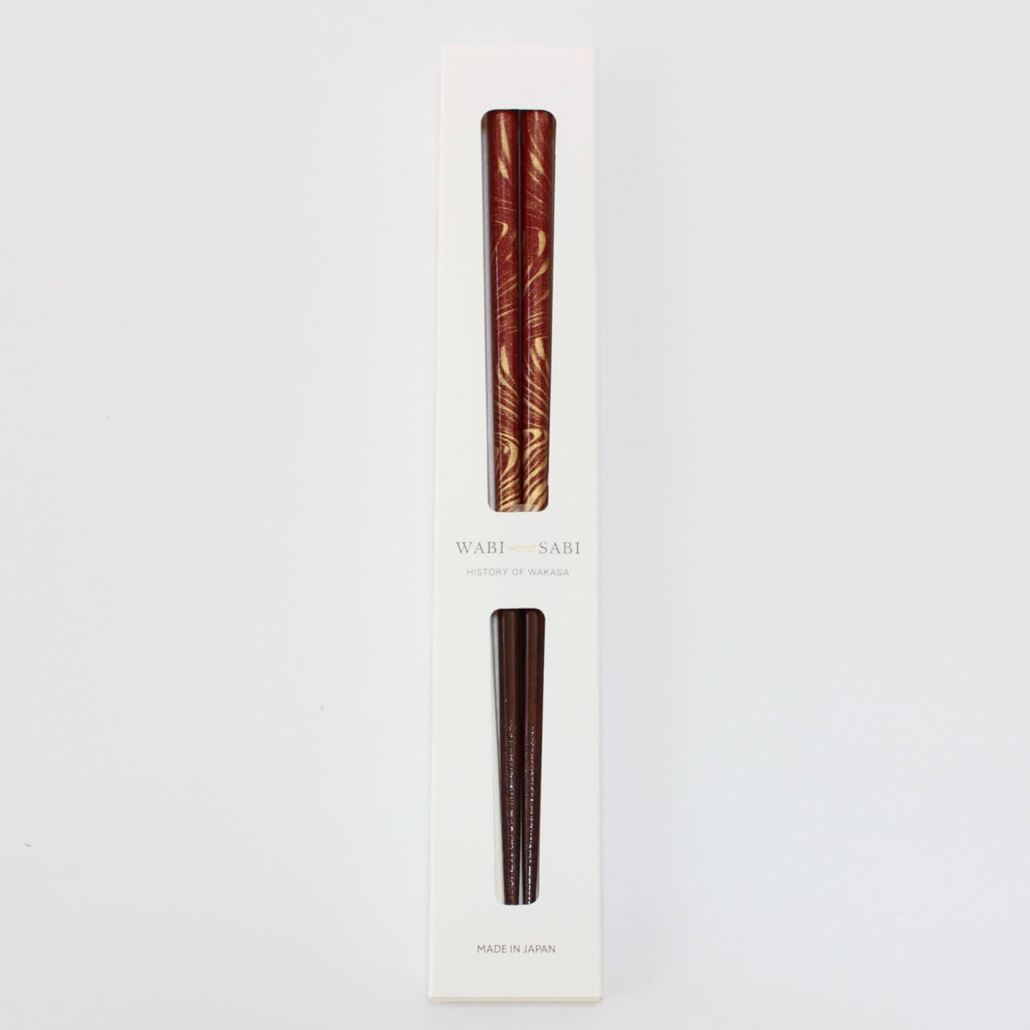 Tenryu Wabi-Sabi Chopsticks | Black, Red | Wood, Hand-made