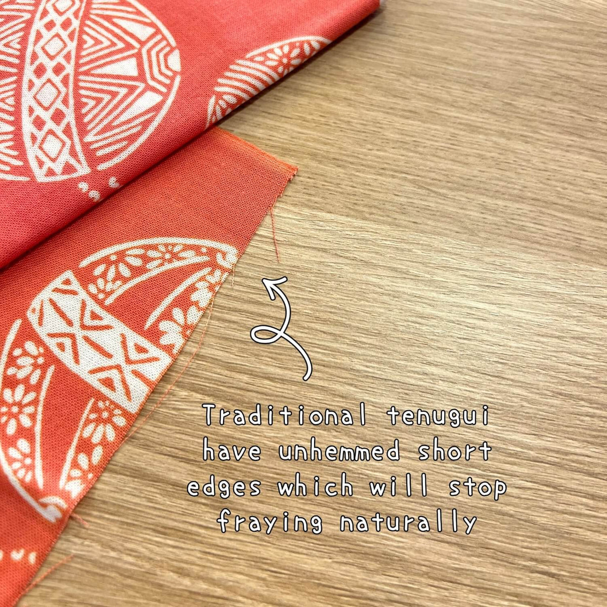 Rienzome Tenugui Hana Temari | Hand dyed | Todaya Shoten