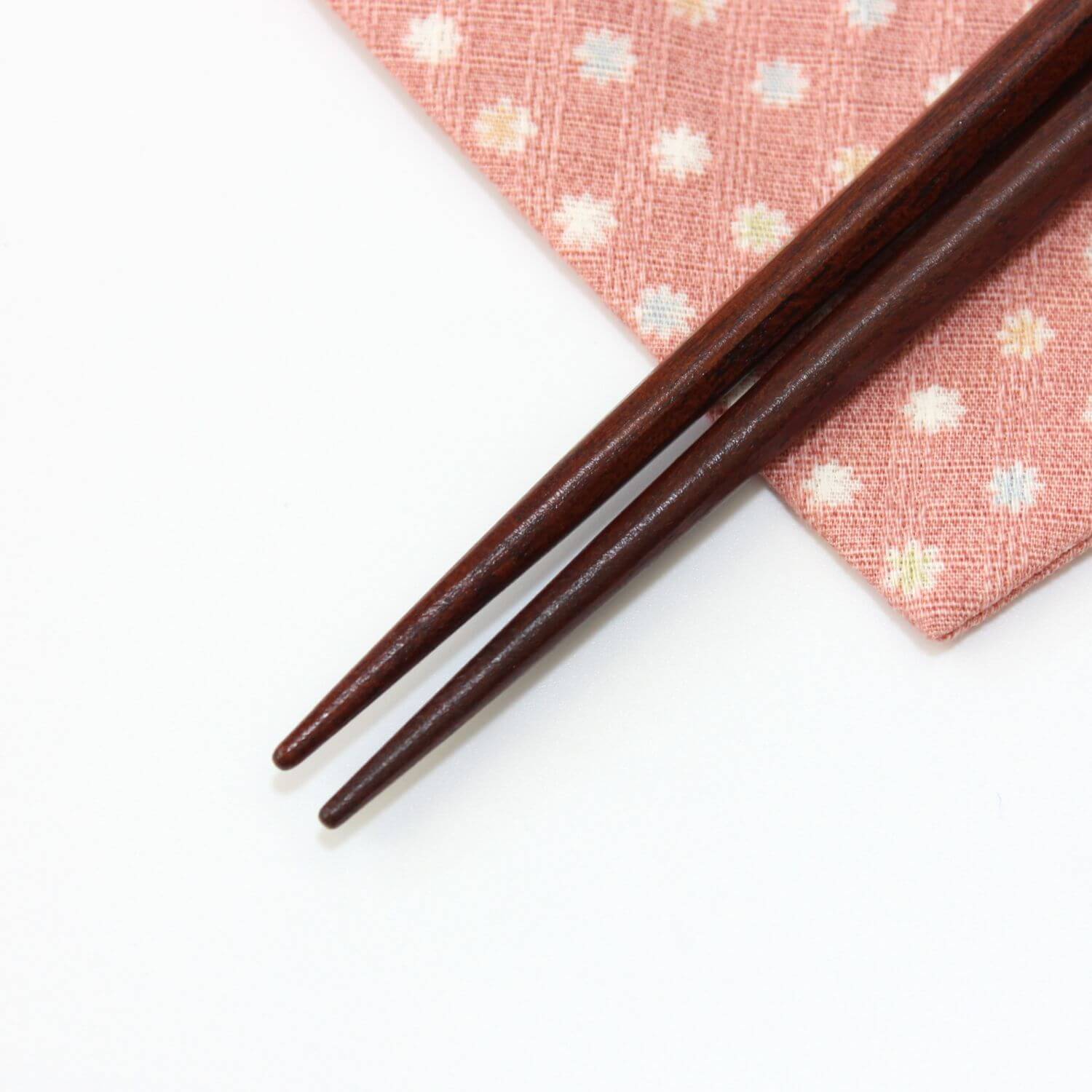 Detachable chopsticks with pouch | Candy Pink | 21cm chopsticks
