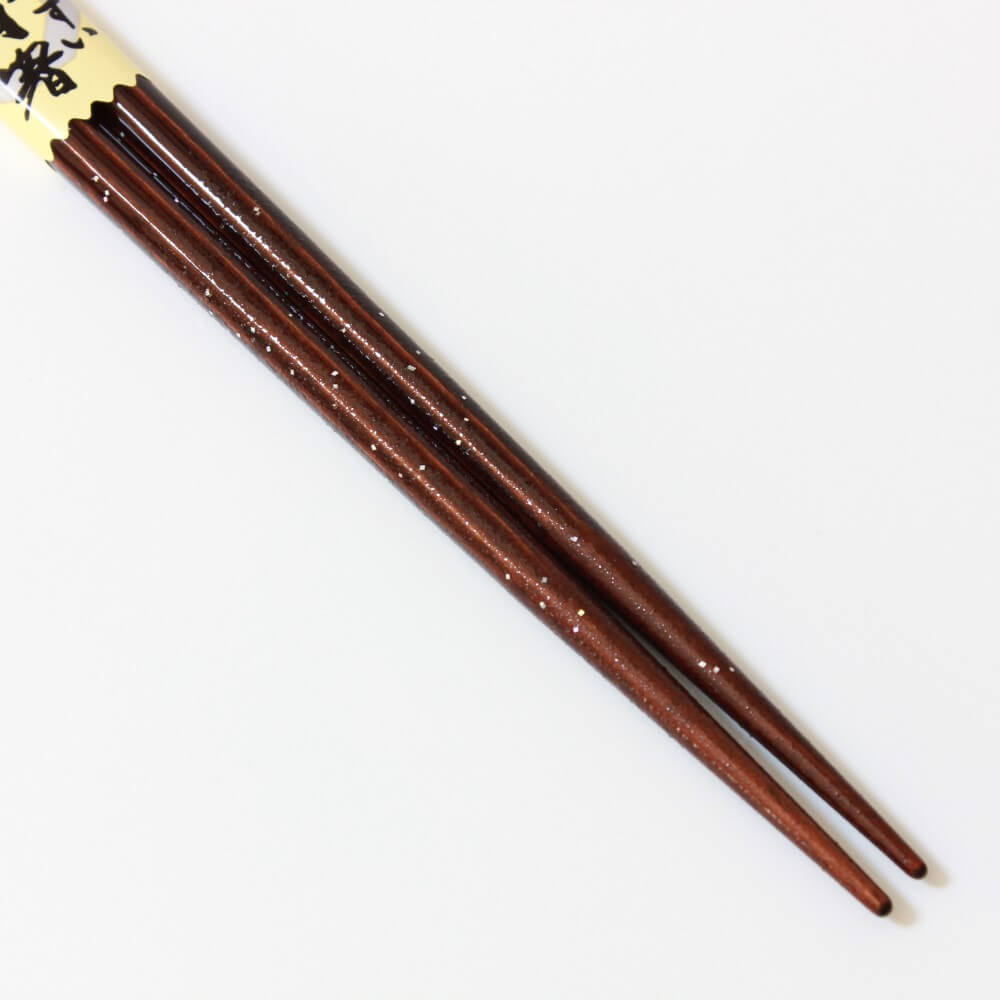 Seiza Chopsticks | Brown, Red | Dishwasher safe, Wood, Eight Sided