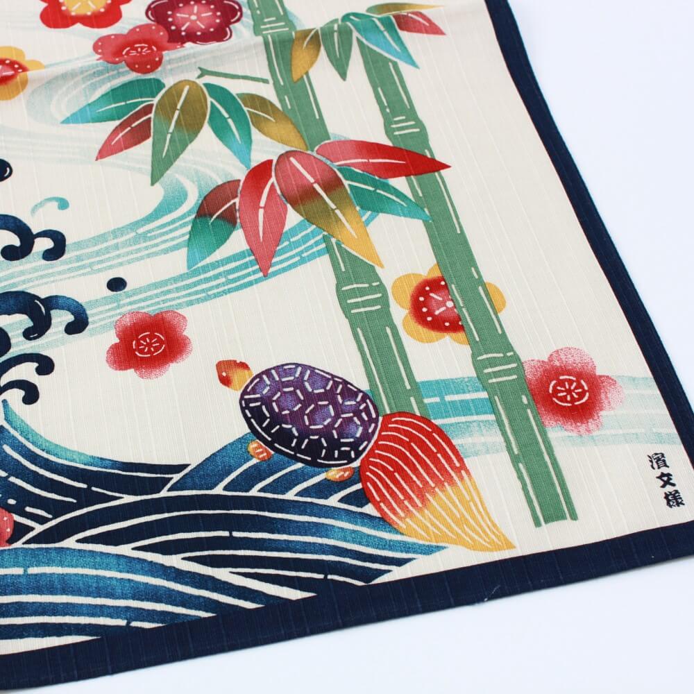 tortoise on hare no hi furoshiki hama monyo