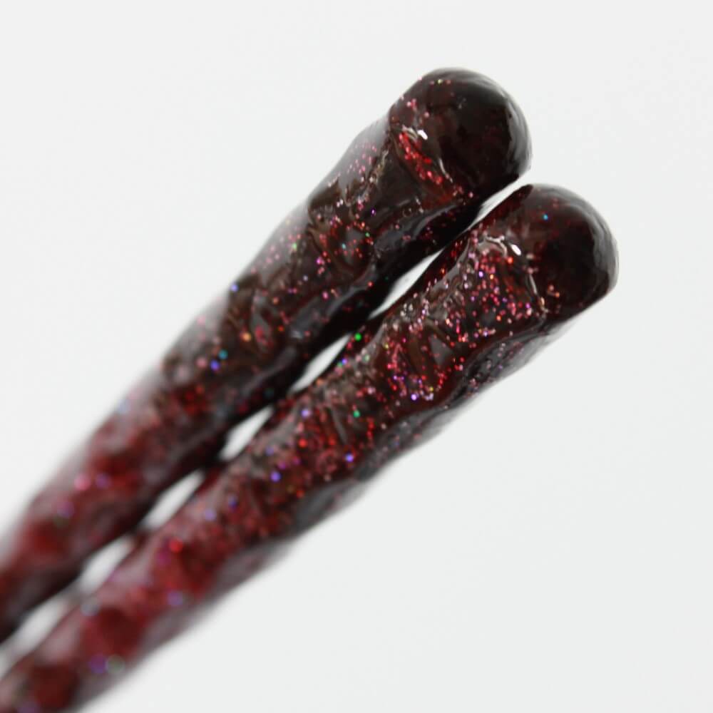 Hishibori Aurora Chopsticks | Blue, Red | Dishwasher safe | Wood