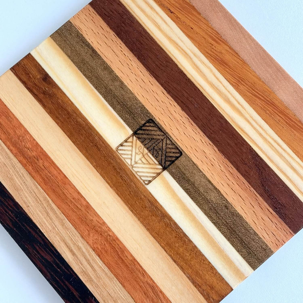 Yosegi-Zaiku Japanese Marquetry Wooden Coasters | Hand Made